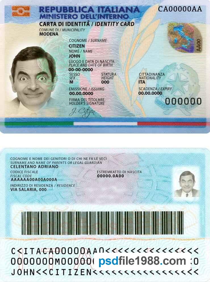 Italy ID 2016-Present